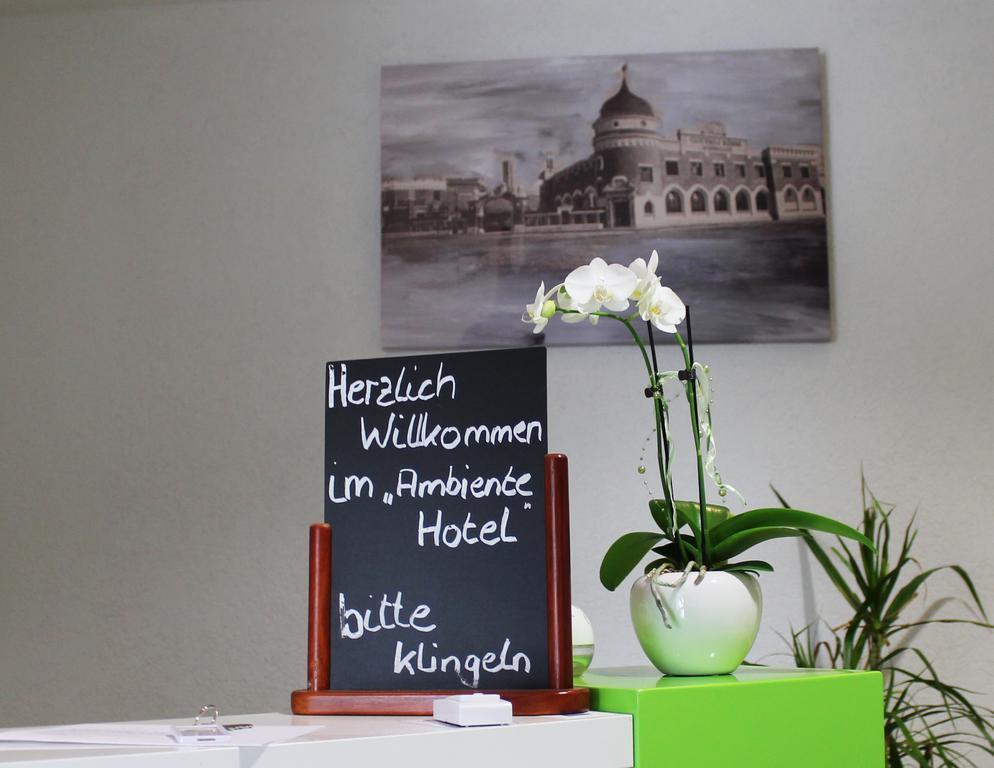 Ambiente Hotel Leipzig Buitenkant foto